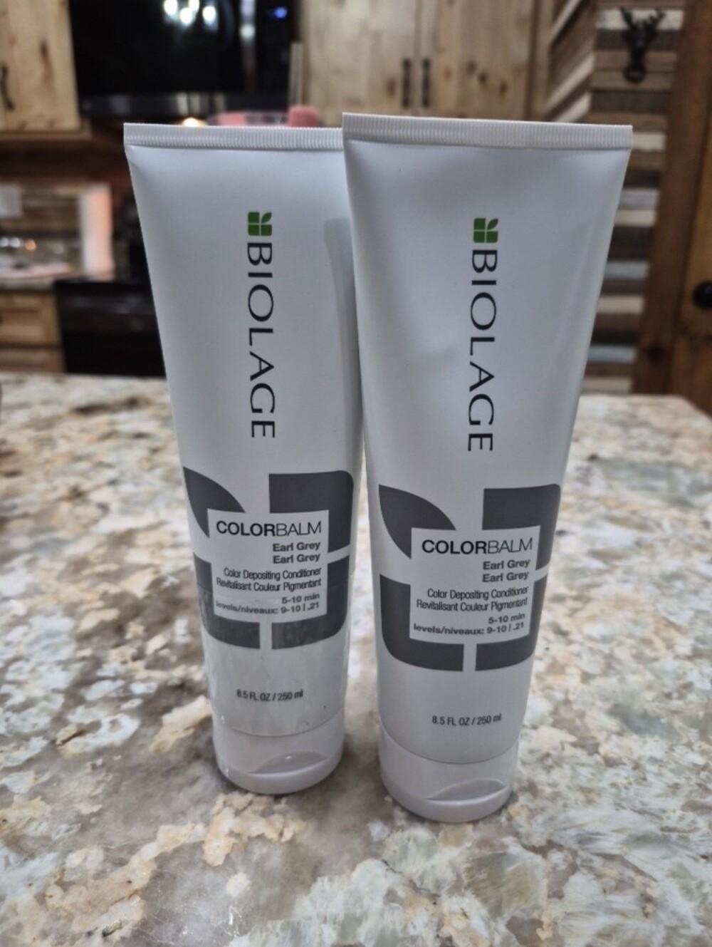 Biolage Color Balm Color Depositing Conditioner Earl Gray 8.5 Fl Oz Lot Of Two